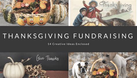 thanksgiving fundraising ideas|14 Easy & Creative Thanksgiving Fundraising Ideas .